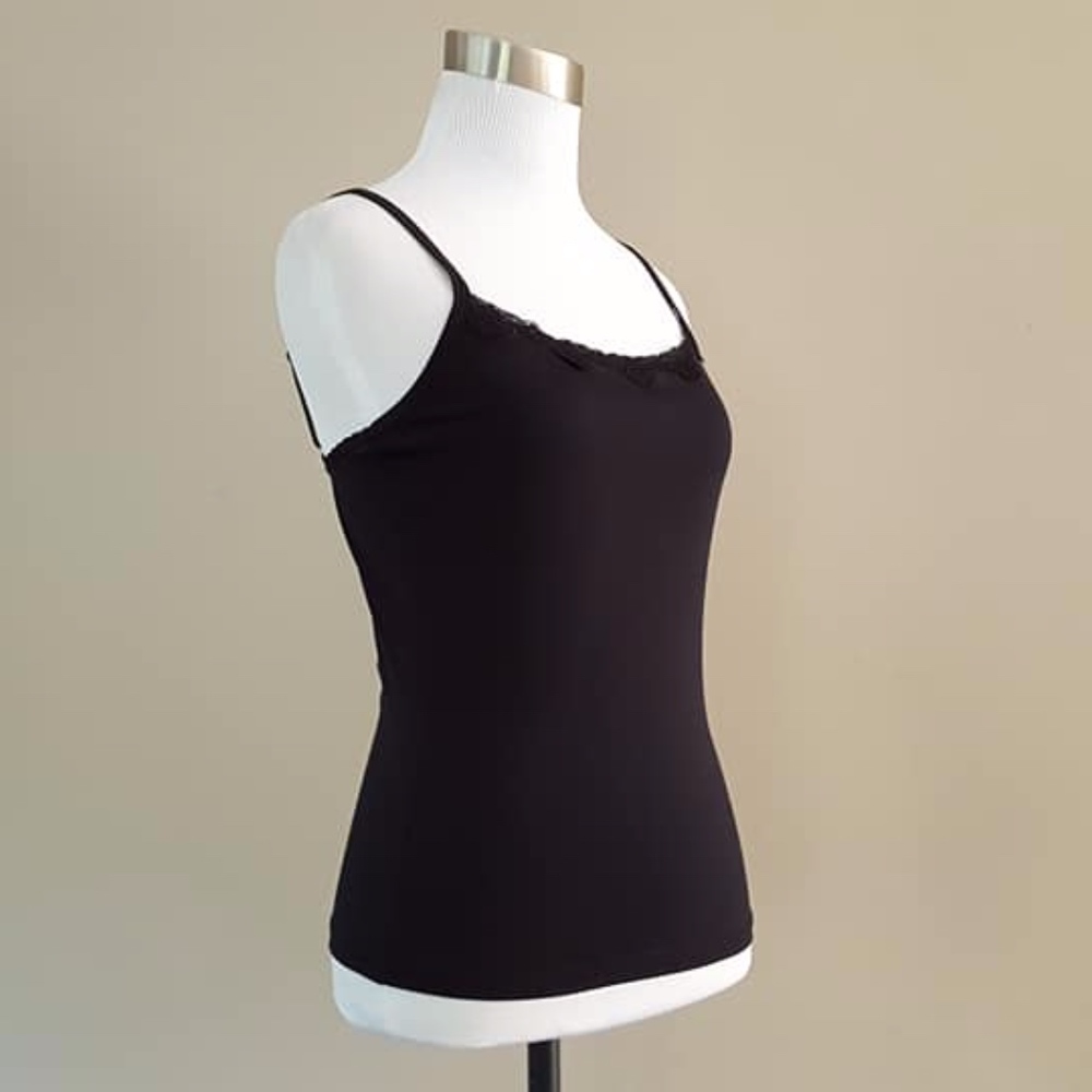 Black Camisole Small Karen Neuberger Stretchy